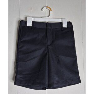A+ By SAI Navy Blue Adjustable School Shorts Youth Boys Size 7 (24x6)